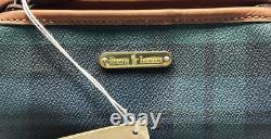 Vintage Polo Ralph Lauren Clutch Bag Pouch Black Watch Check NEW Rare