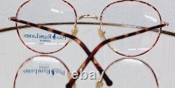 Vintage Polo eyeglasses Classic IV Deluxe 53-22 NEW Ralph Lauren Tortoise metal