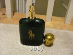 Vintage Ralph Lauren Green Bottle POLO 4 Oz. Spray Cologne EDT COSMAIR Full
