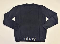 Women's Polo Ralph Lauren Polo Bear Sweater Size Large Blue New With Tags