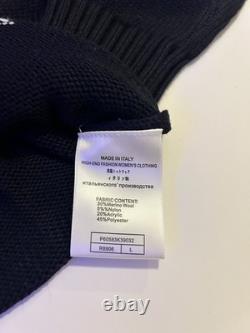 Women's Polo Ralph Lauren Polo Bear Sweater Size Large Blue New With Tags