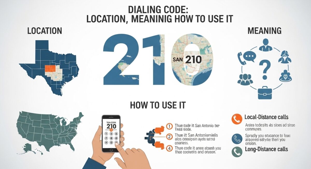 Dialing Code 210: Location, Meaning, and How to Use It